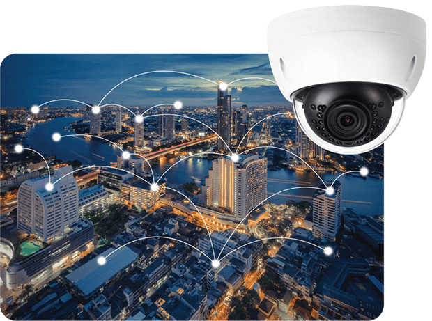 Cámaras de vigilancia y seguridad en ciudades